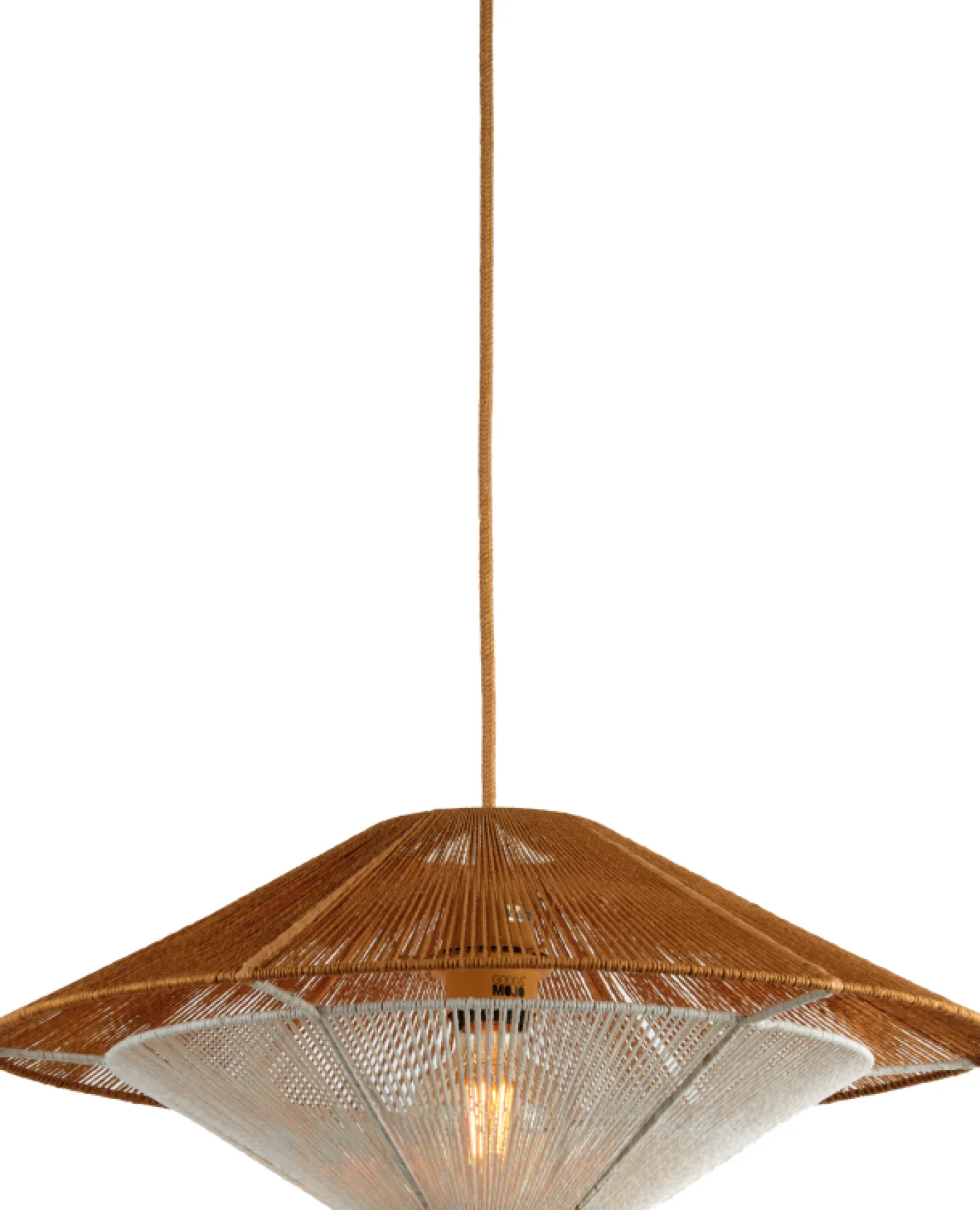 New Good&Mojo Lumbini S Hanglamp Natural, White