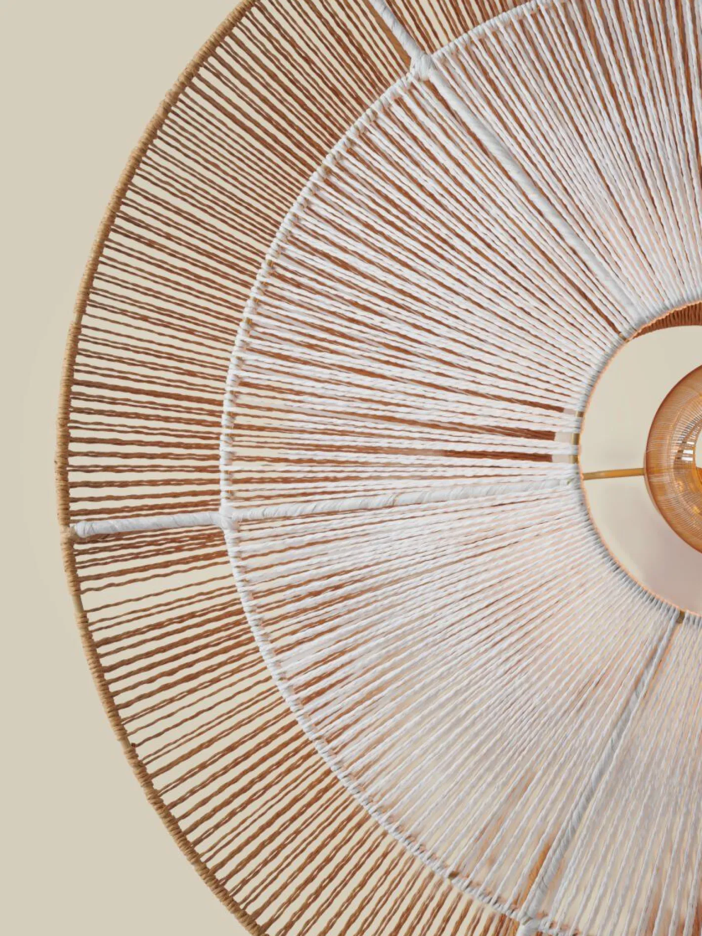 New Good&Mojo Lumbini S Hanglamp Natural, White