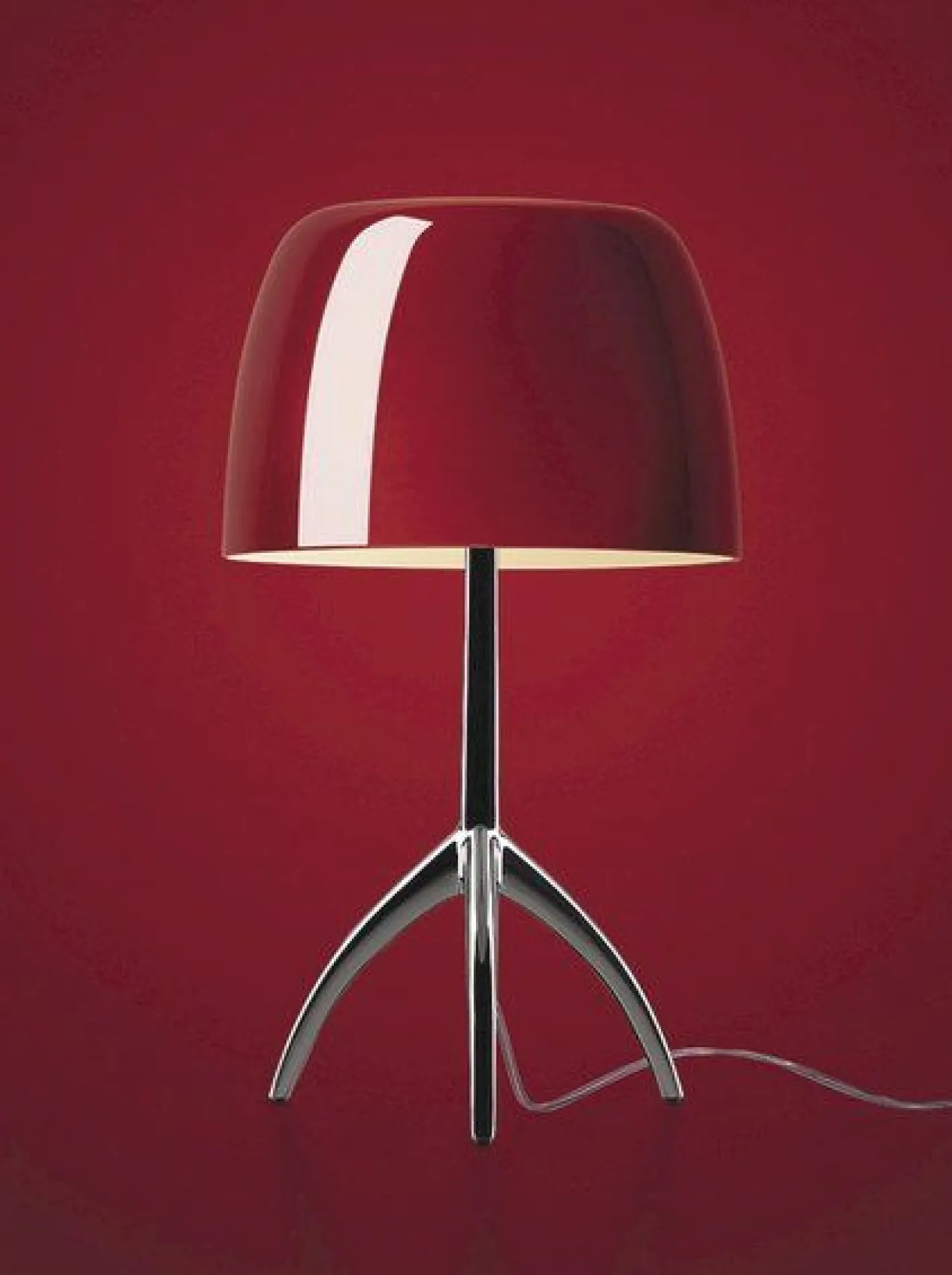 Best Foscarini Lumiere Grande Tafellamp Cherry Red