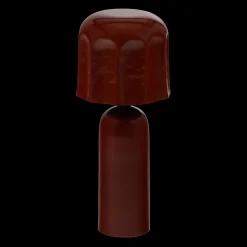 Hot WOOOD Lumira Tafellamp Bruinrood