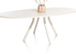 Sale XOOON Lund 4-poot Nebbia Eettafel Stone Skin