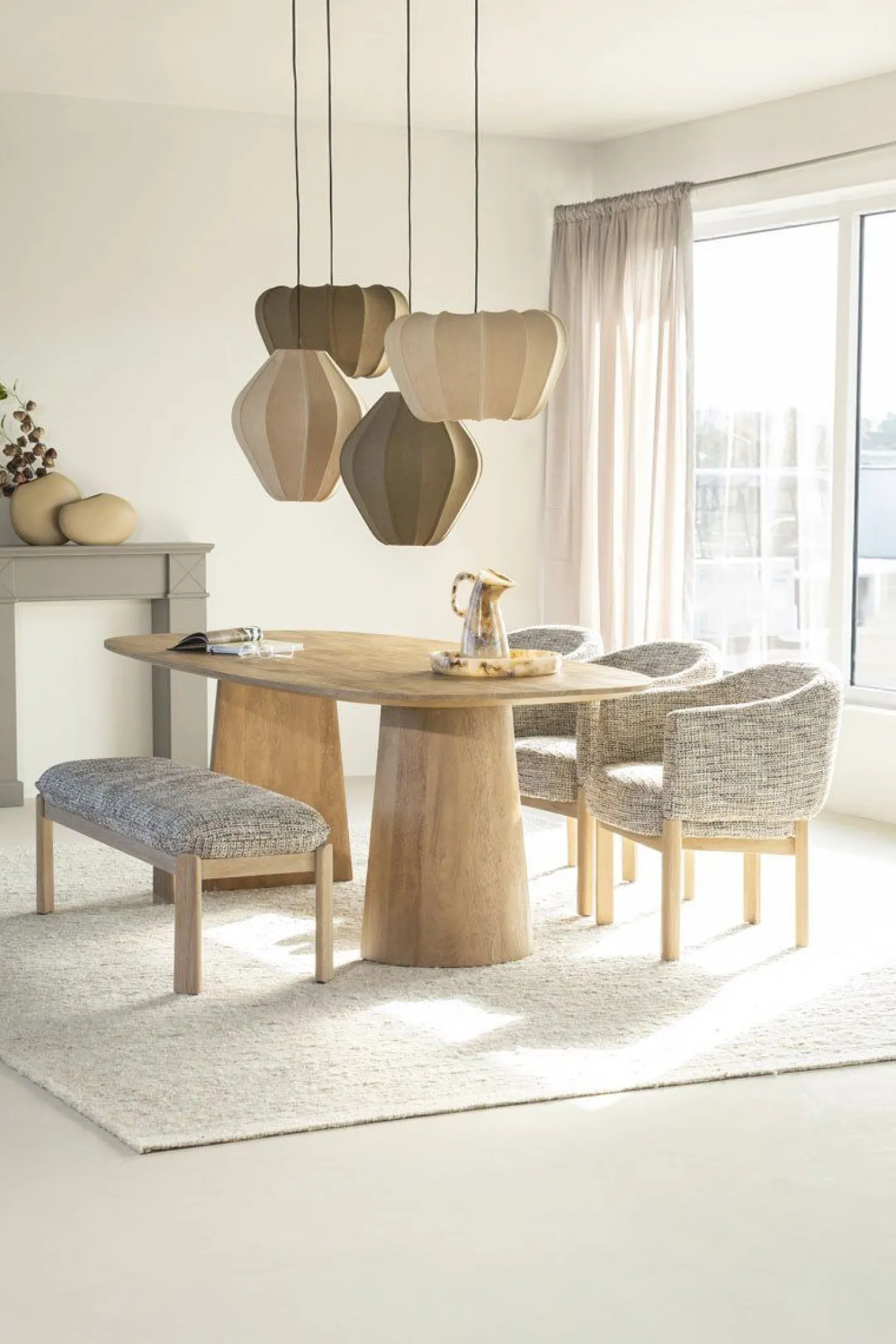 Outlet Eleonora Lune Eettafel Naturel