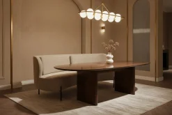 New Eijerkamp Collectie Lupa Eetkamerbank Papyrus