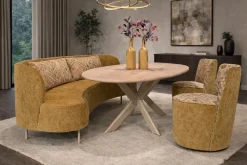 New Eijerkamp Collectie Lupa Eetkamerbank Papyrus