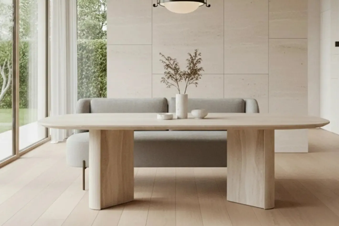 New Eijerkamp Collectie Lupa Eetkamerbank Papyrus