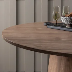 Discount WOOOD Maan Eettafel Walnut