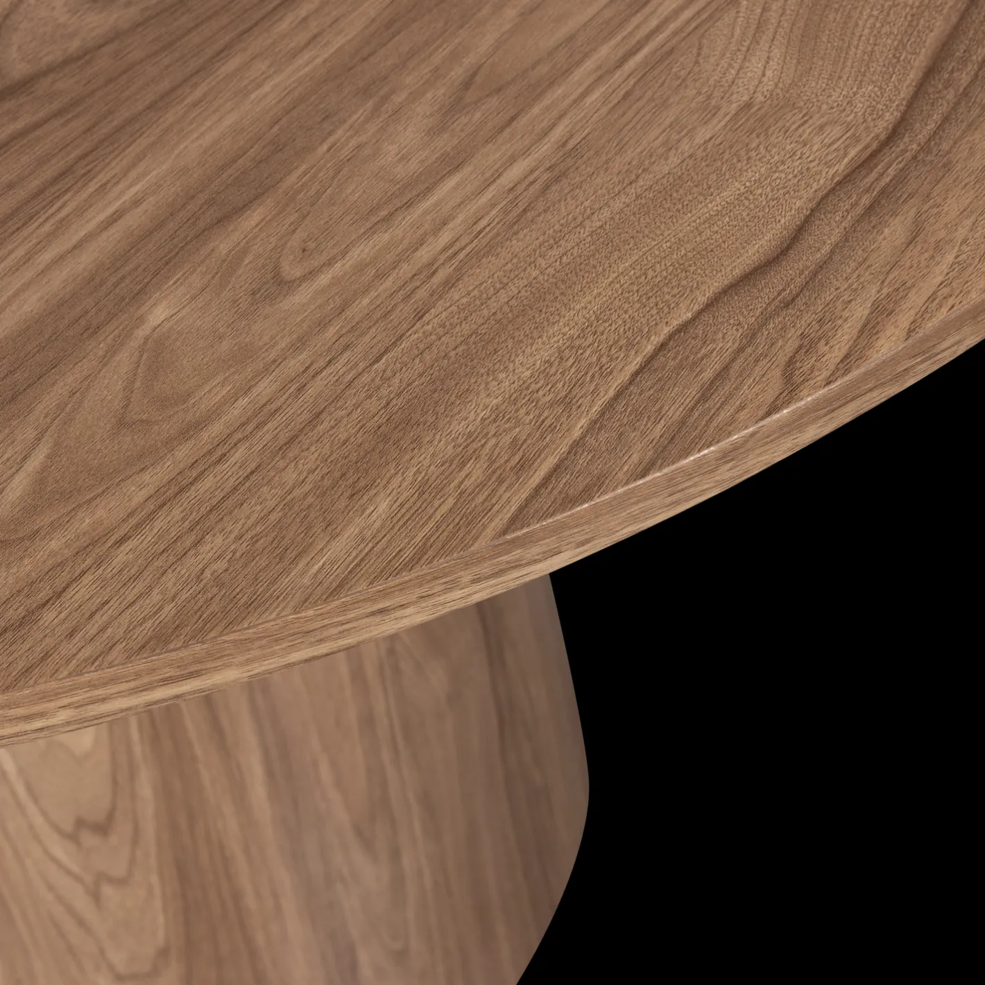 Discount WOOOD Maan Eettafel Walnut