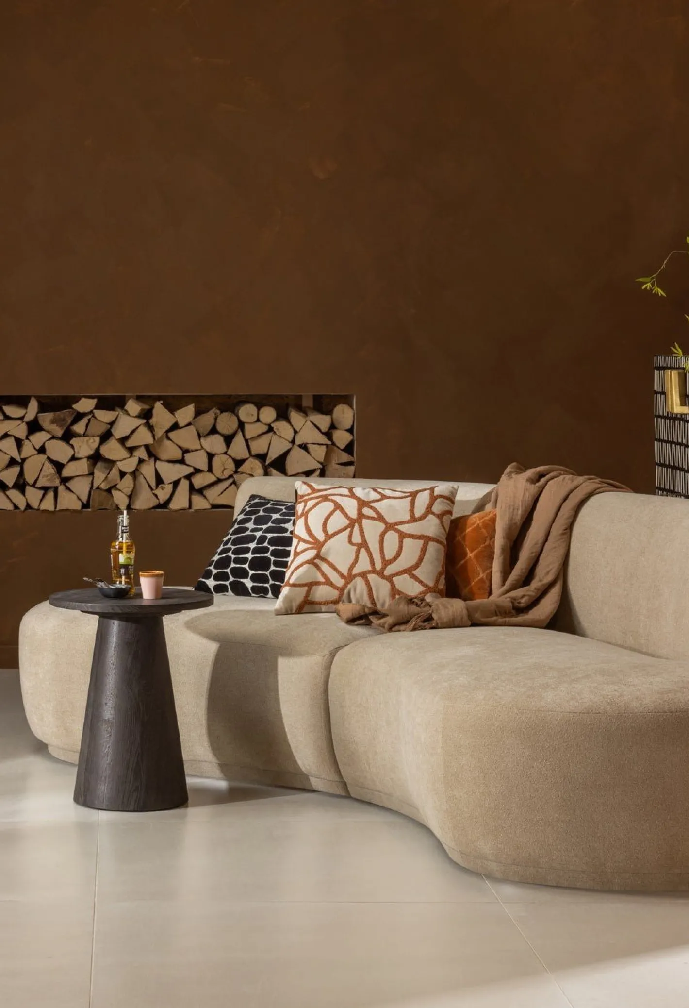 Online WOOOD Maan Salontafel Dark Brown