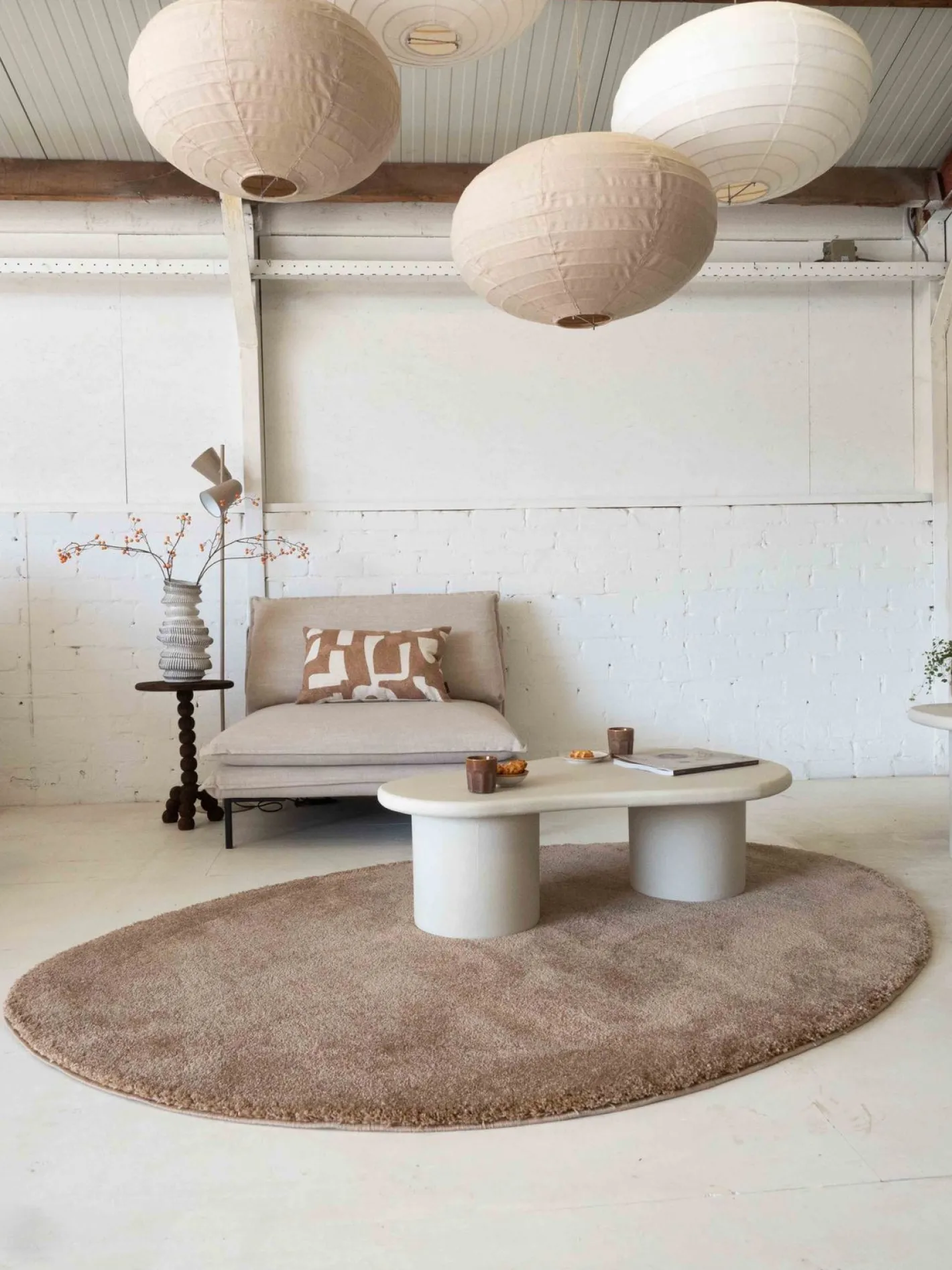 Brinker Carpets Maare Vloerkleed Mocca
