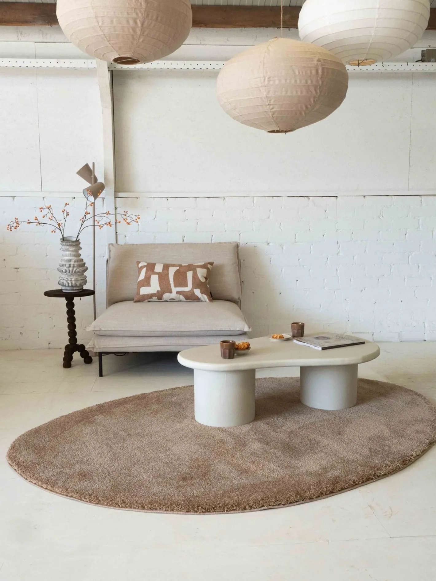 Brinker Carpets Maare Vloerkleed Mocca