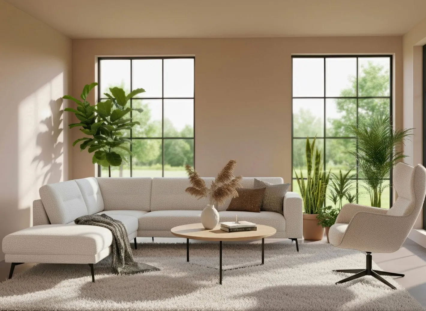 Online Eijerkamp Collectie Maarten Relaxfauteuil Naturel