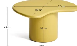 Sale Kave Home Macarella Salontafel Mosterdgeel