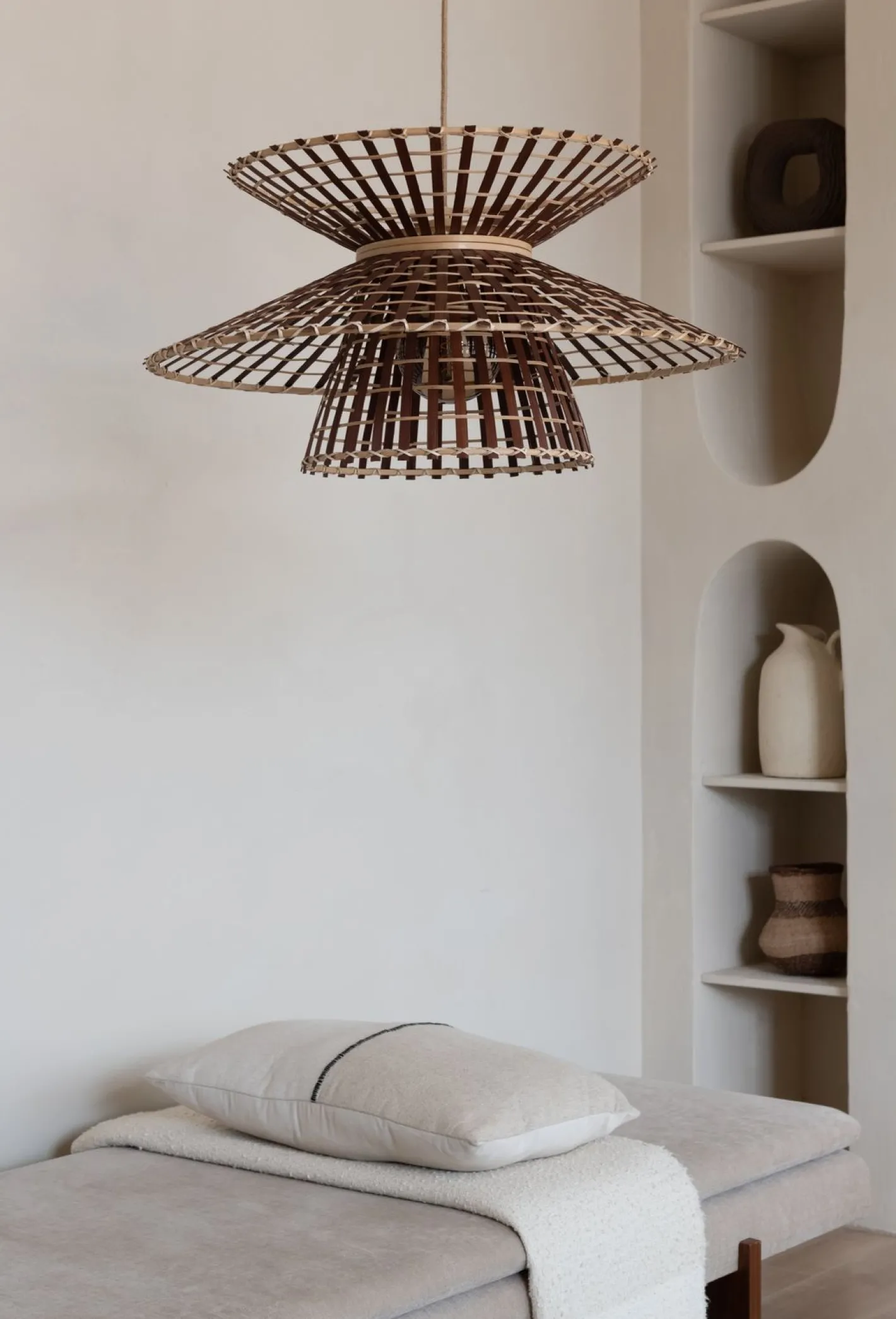 Hot Good&Mojo Machu Hanglamp Natural, Brown