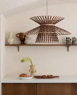 Hot Good&Mojo Machu Hanglamp Natural, Brown
