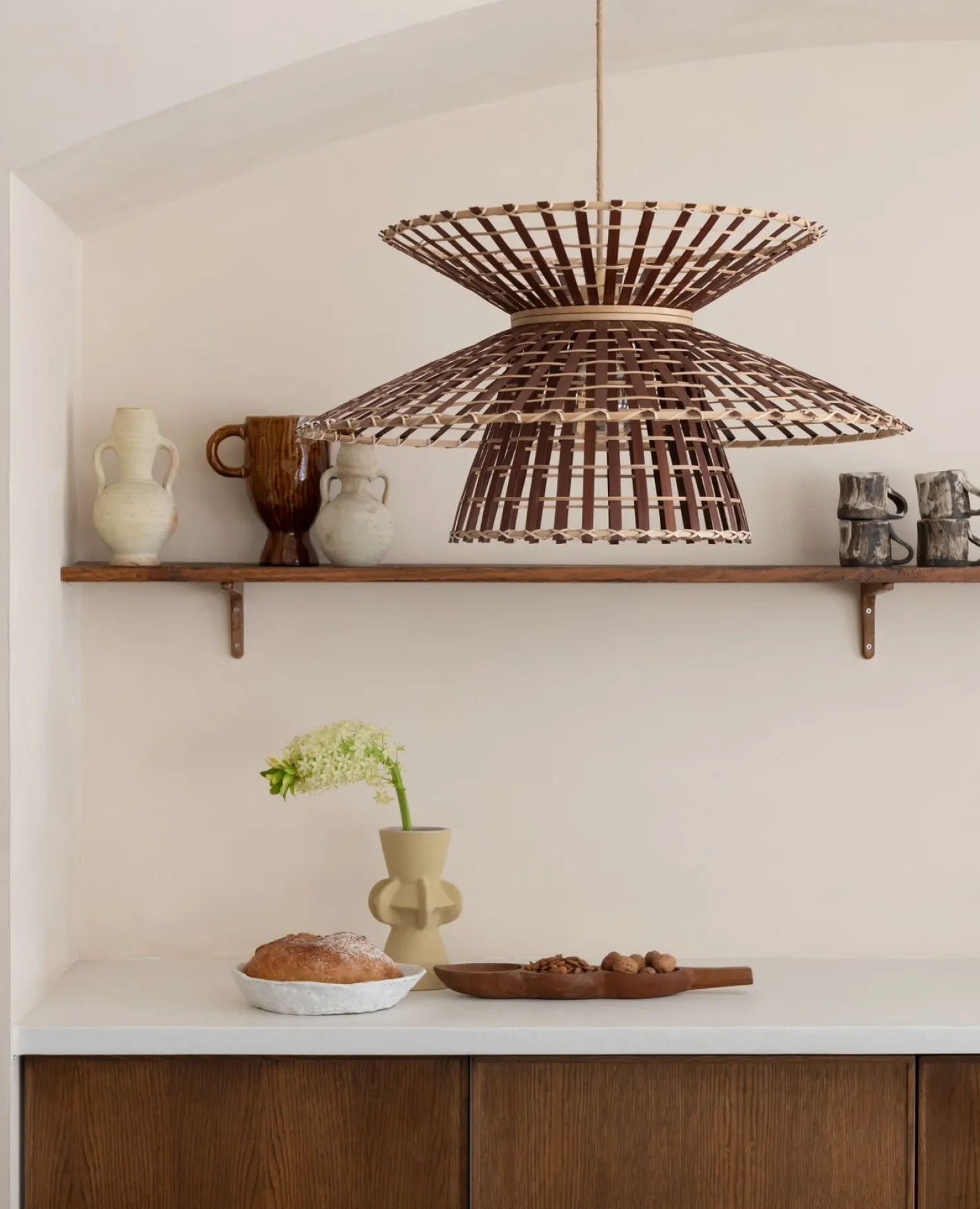 Hot Good&Mojo Machu Hanglamp Natural, Brown