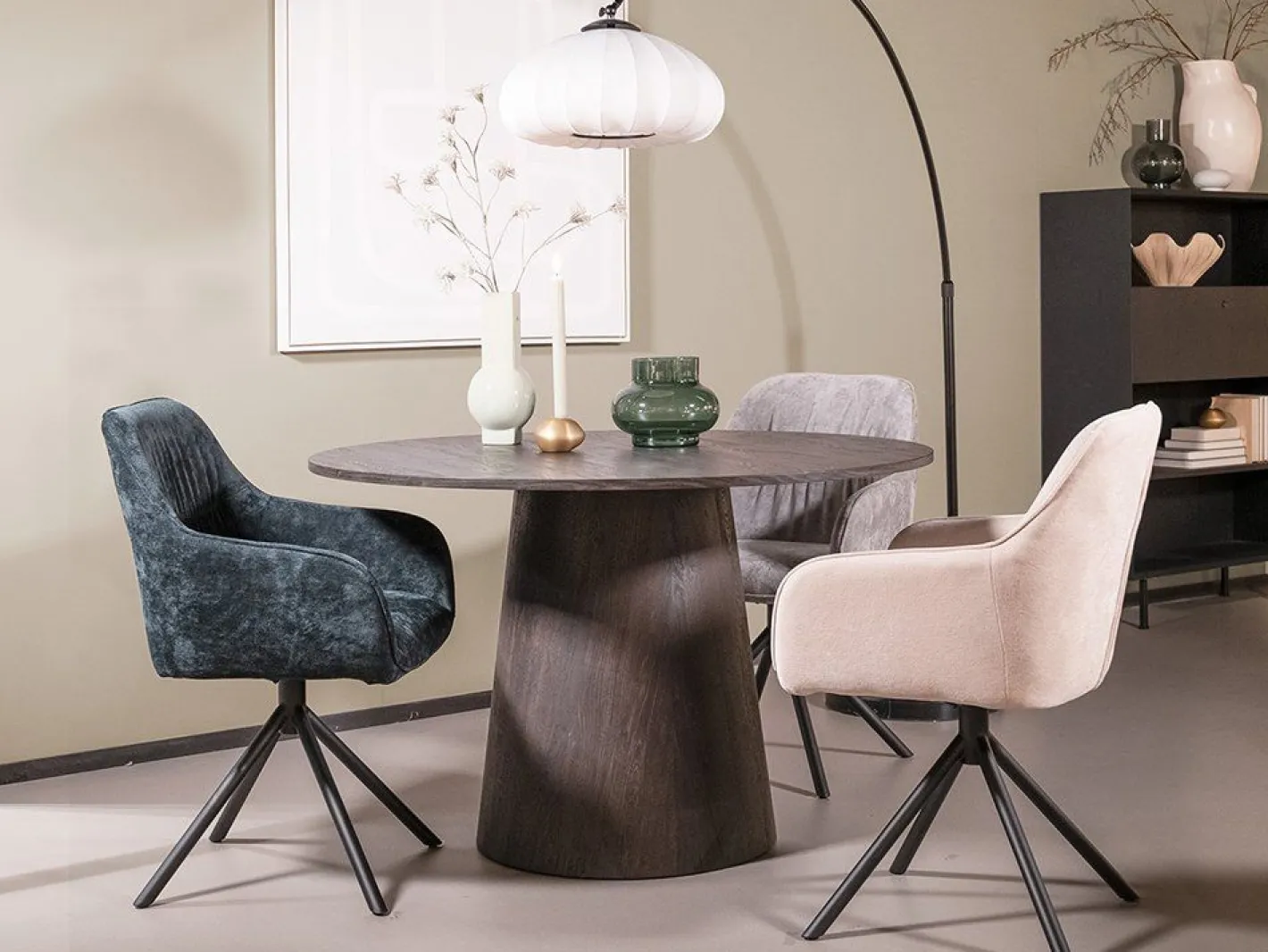 Sale Eijerkamp Collectie Maddox Eetkamerstoel Dark Green