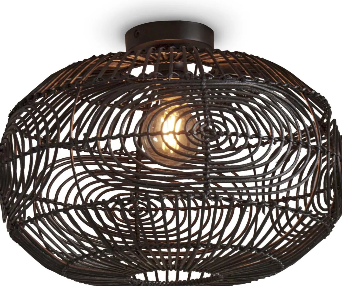 Good&Mojo Madeira Plafondlamp Black
