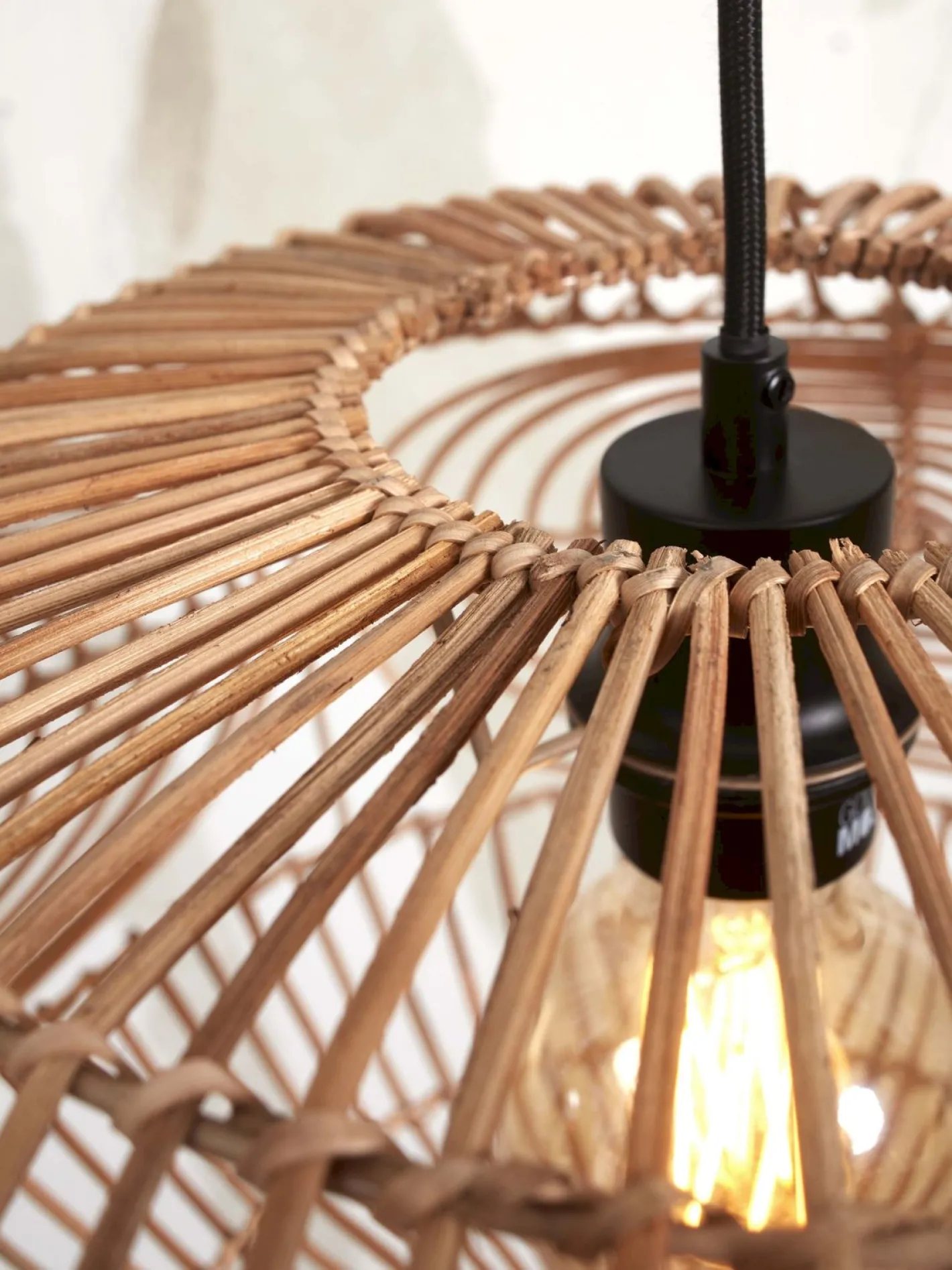 Sale Good&Mojo Madeira Vloerlamp White, Natural, Grey
