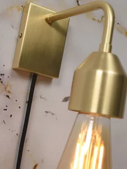 Clearance It's about RoMi Madrid Wandlamp Goud