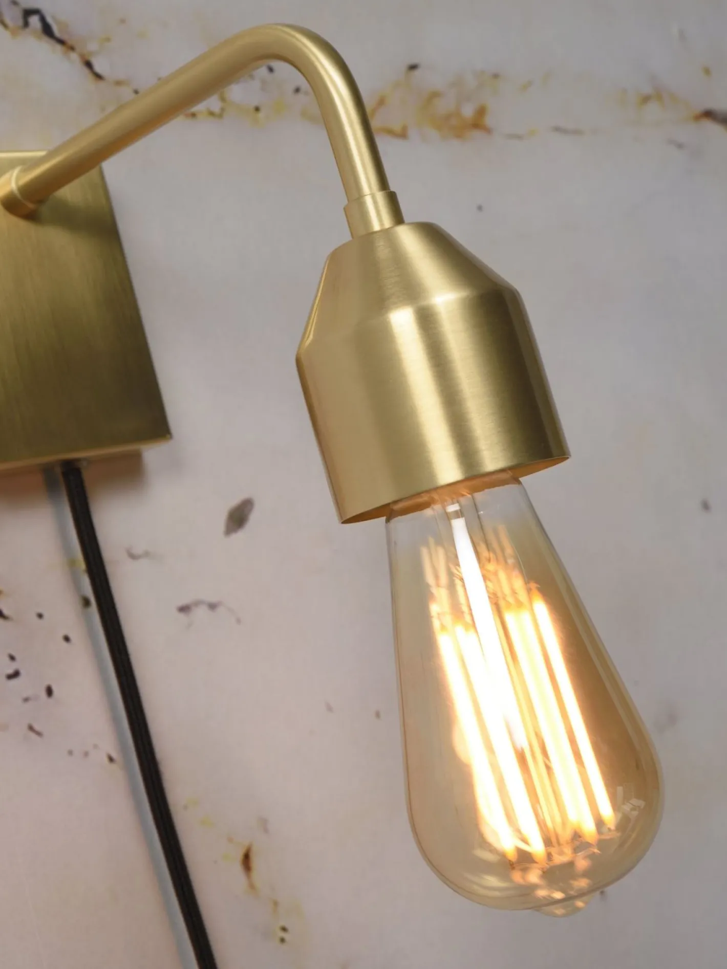 Clearance It's about RoMi Madrid Wandlamp Goud
