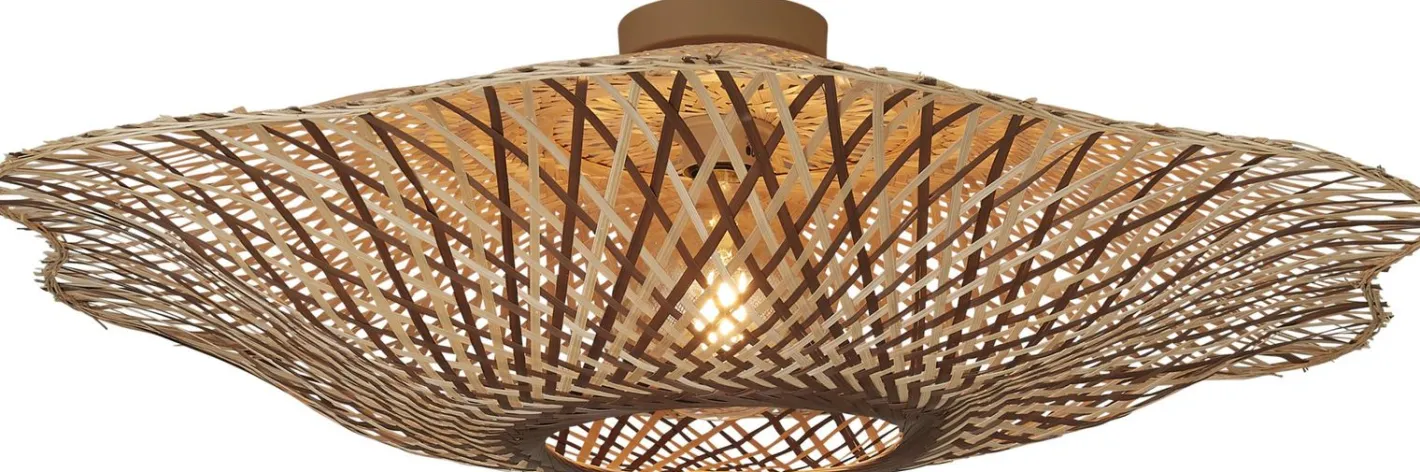 Hot Good&Mojo Madura Plafondlamp Natural, Brown