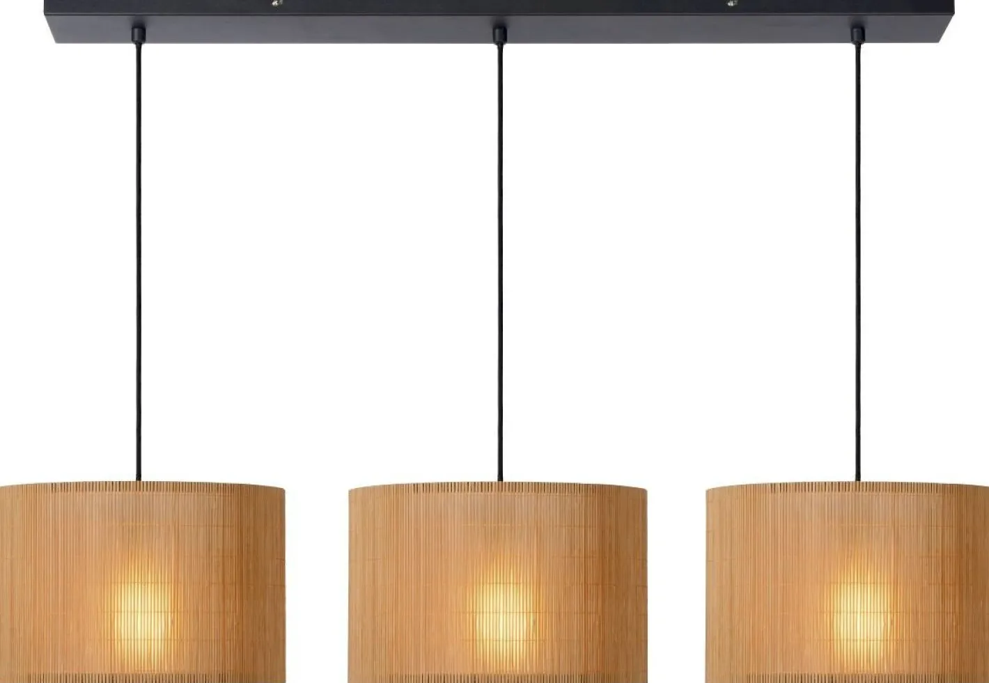 Best Lucide Magius Hanglamp Naturel, Zwart