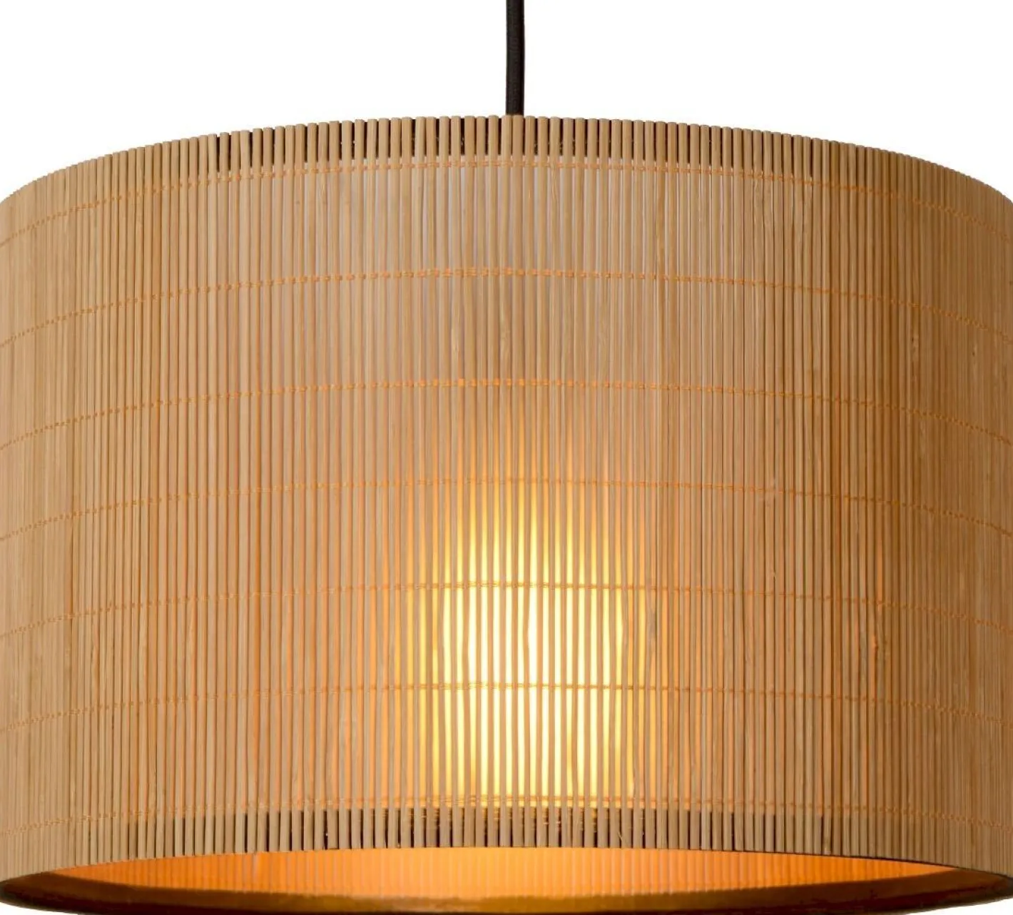 Best Lucide Magius Hanglamp Naturel, Zwart