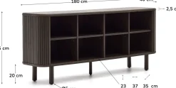 Hot Kave Home Mailen Dressoir Bruin