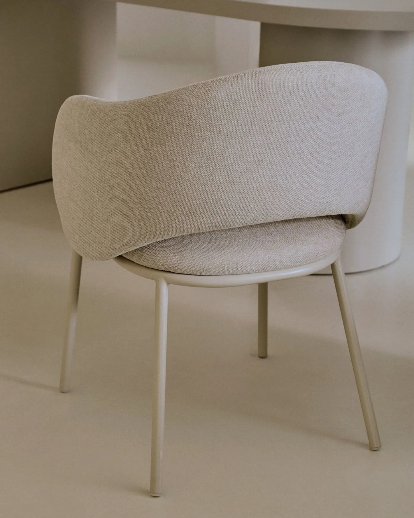 Best Kave Home Maina Eetkamerstoel Beige