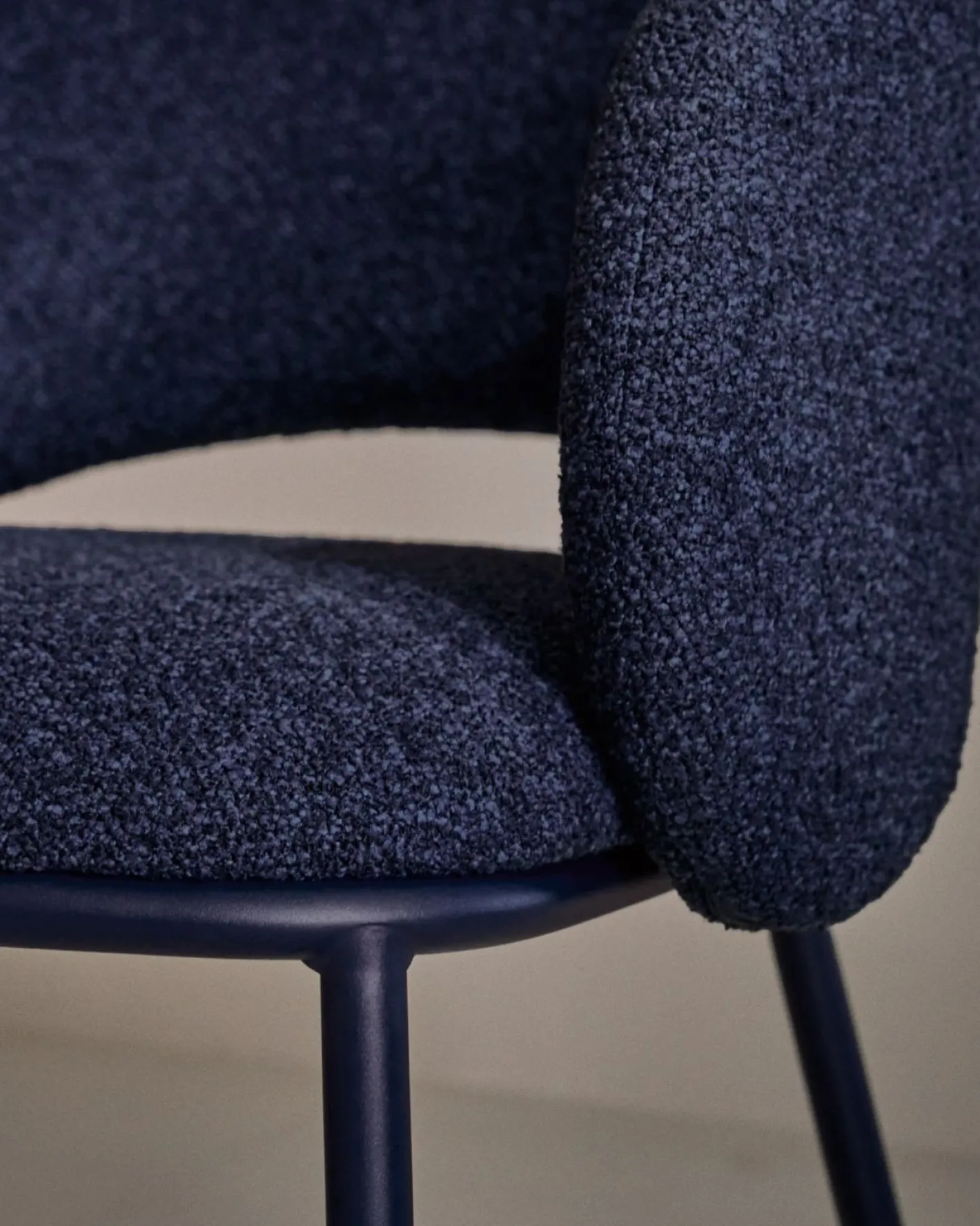 Clearance Kave Home Maina Eetkamerstoel Blauw