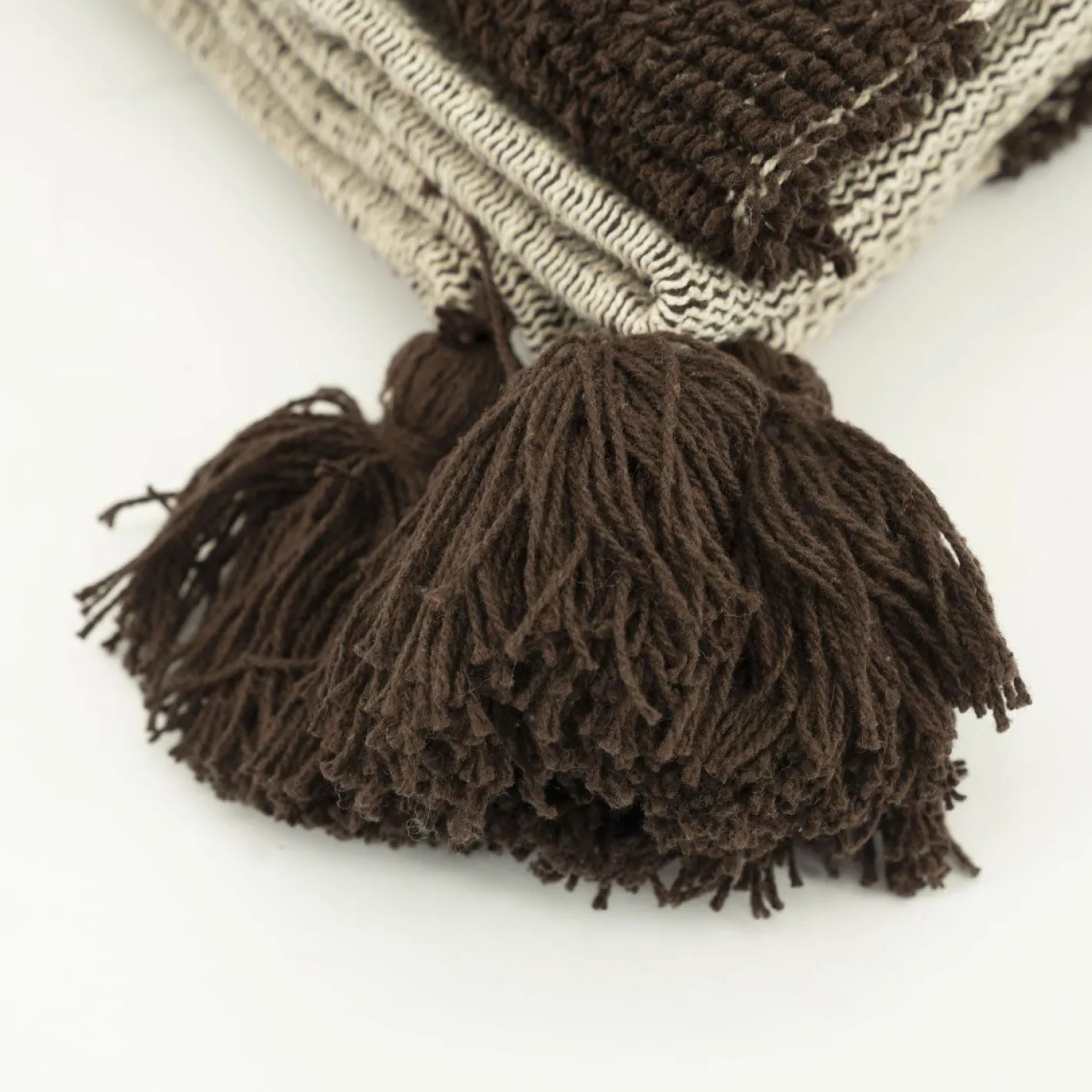 Outlet By Boo Majani Plaid Dark Brown