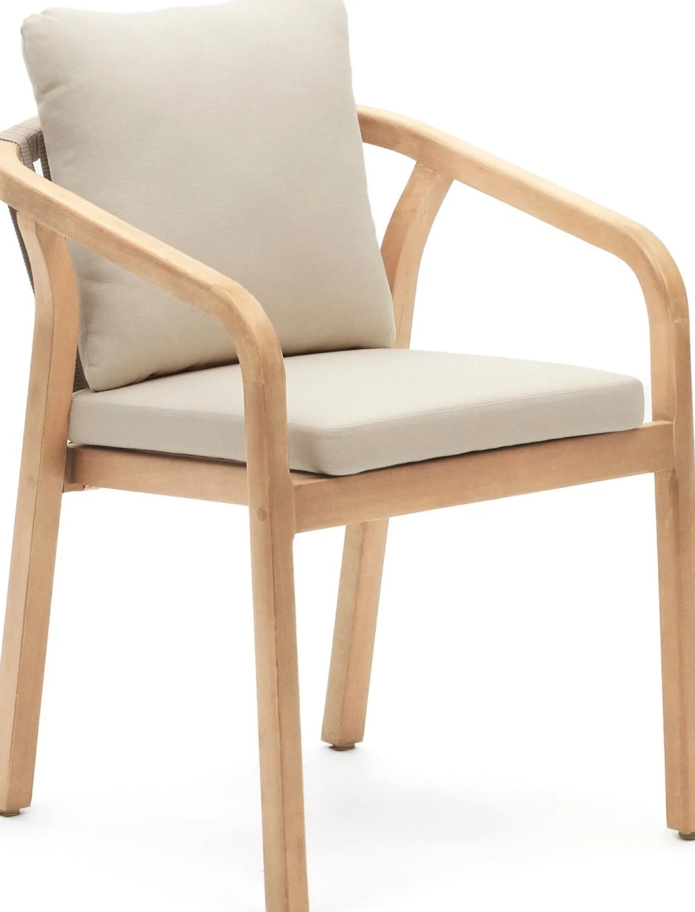 Kave Home Malaret Tuinstoel Beige, Naturel