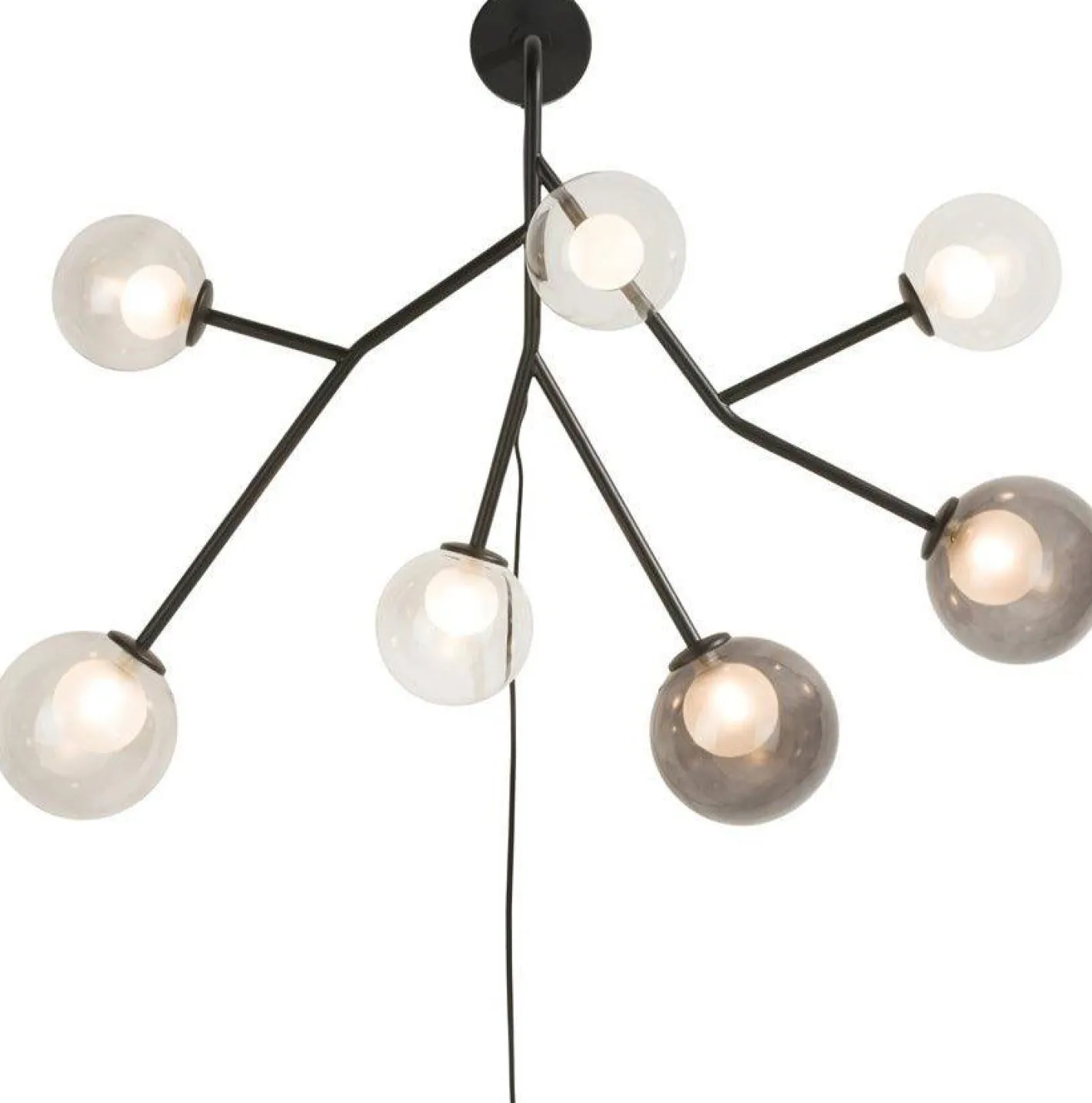 New COCO maison Malin Wandlamp antraciet