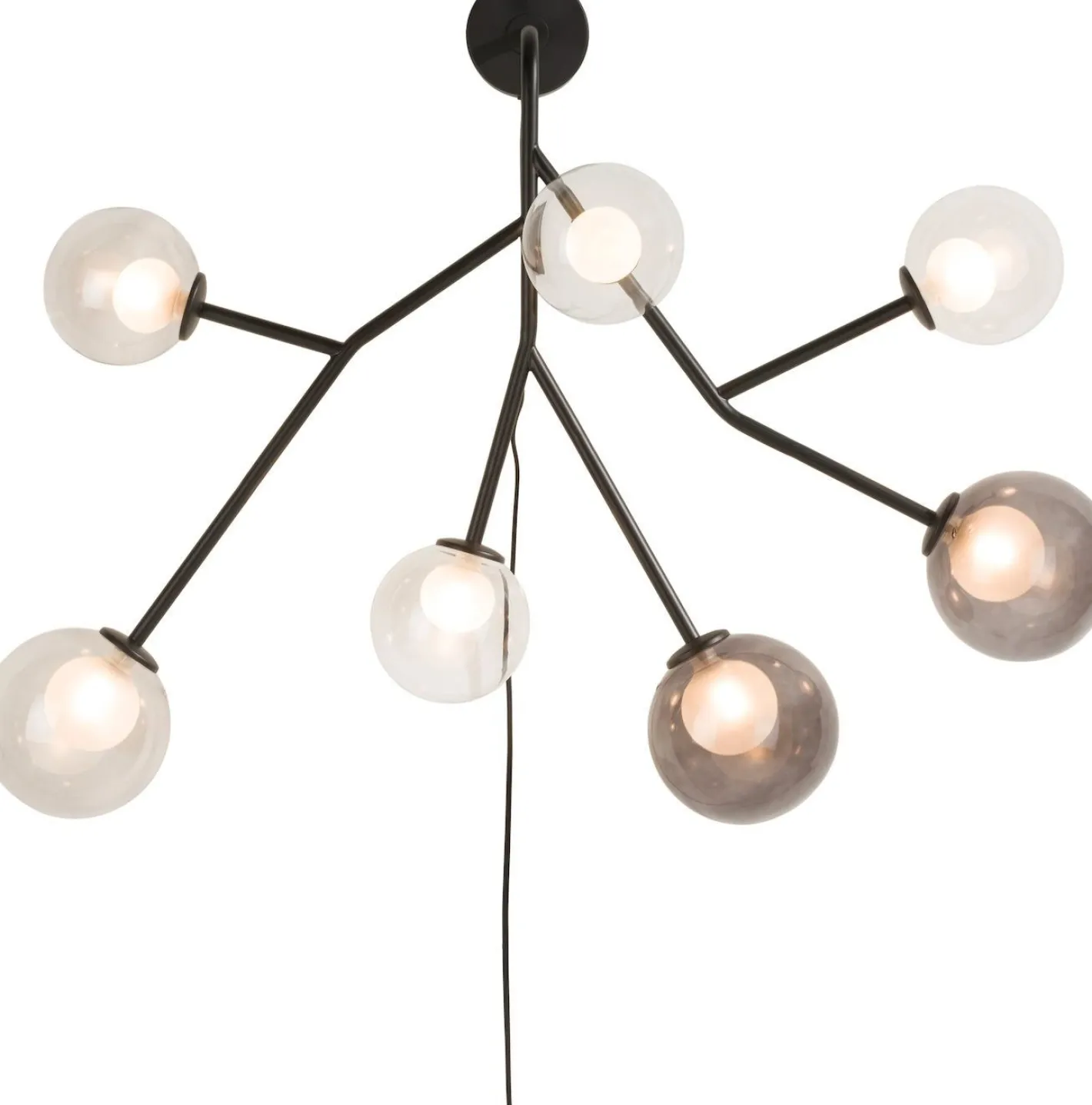 New COCO maison Malin Wandlamp antraciet