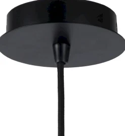 Outlet Lucide Malunga Hanglamp Zwart, Goud