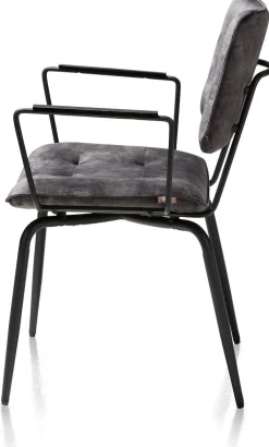 Sale Henders en Hazel Manou Armstoel antraciet