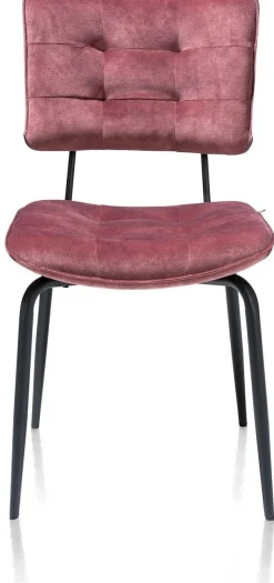 Hot Henders en Hazel Manou Eetkamerstoel Burgundy Red