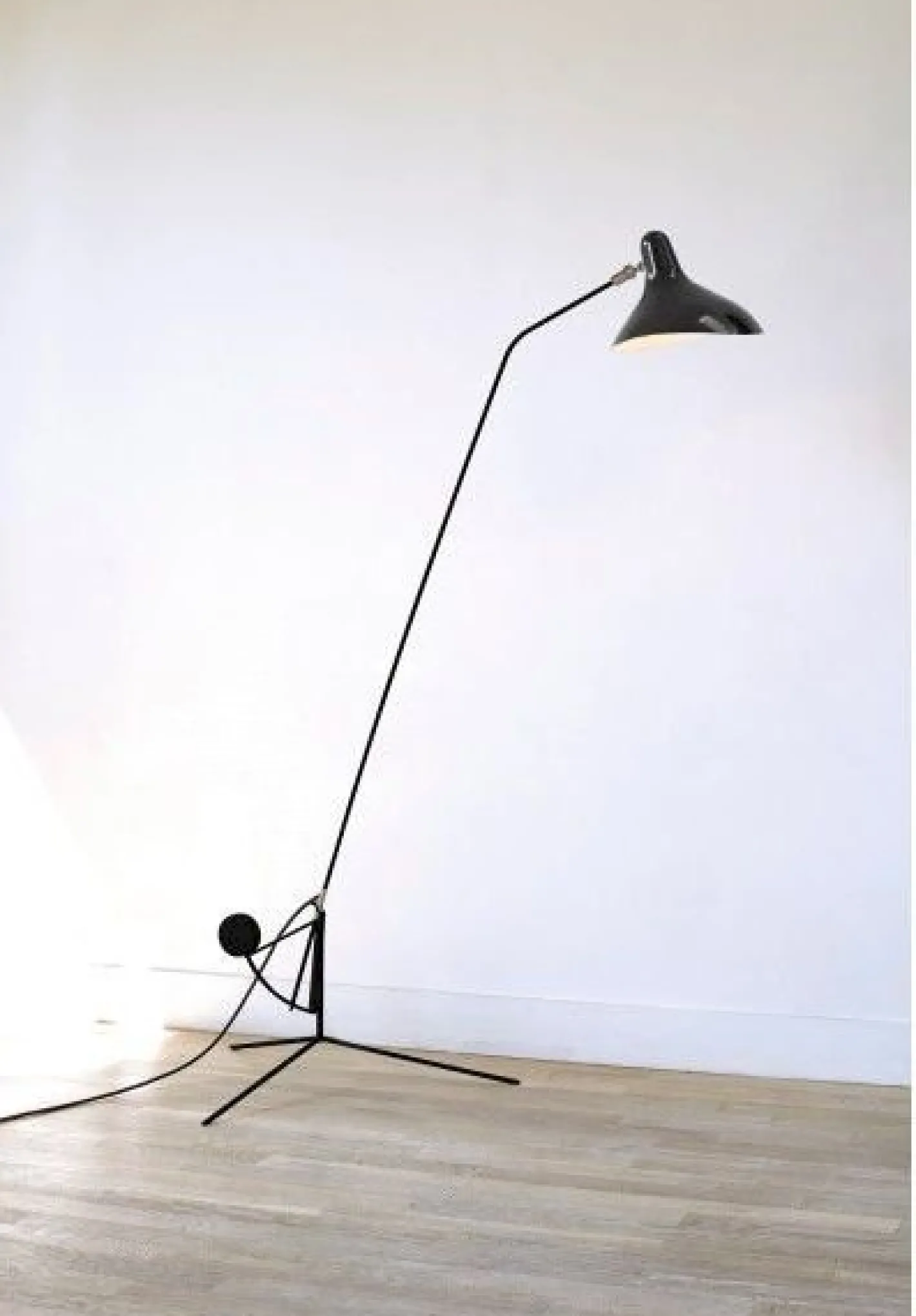 Clearance Eijerkamp Collectie Mantis Vloerlamp Zwart
