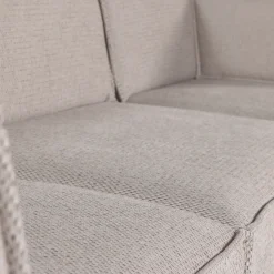 Outlet WOOOD Manu Grove Chenille Hoekbank Naturel
