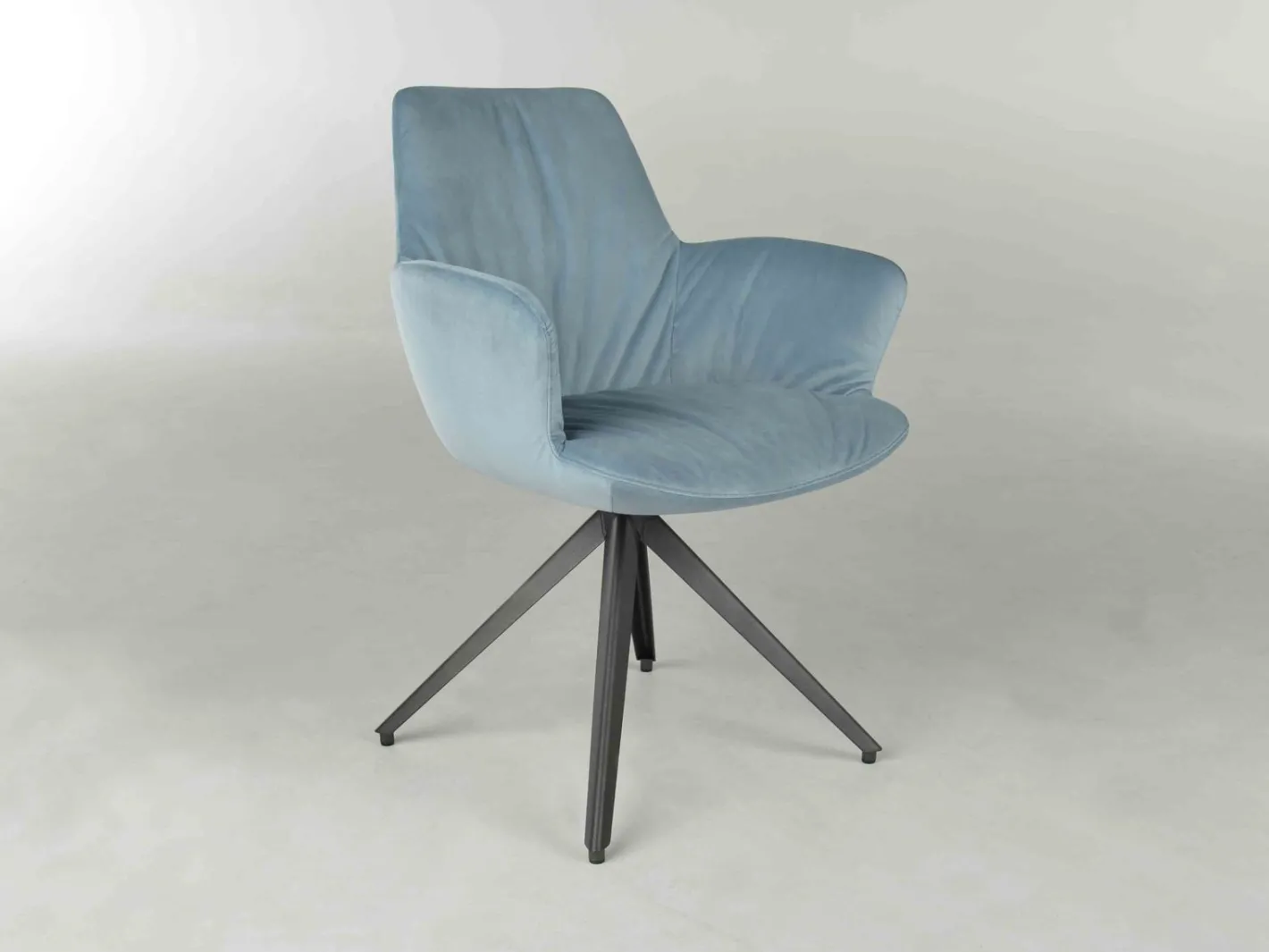 Bert Plantagie Maple Statief Armstoel Blauw
