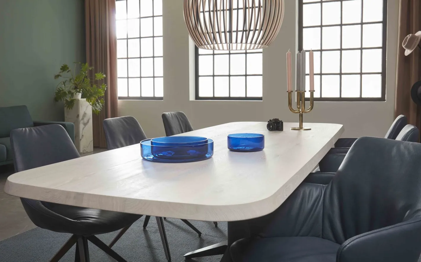 Bert Plantagie Maple Statief Armstoel Blauw