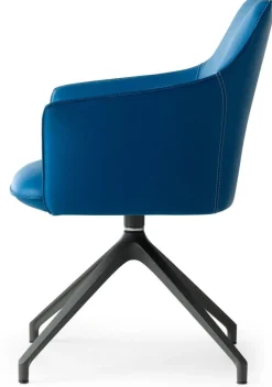 Leolux Mara Eetkamerstoel Blauw
