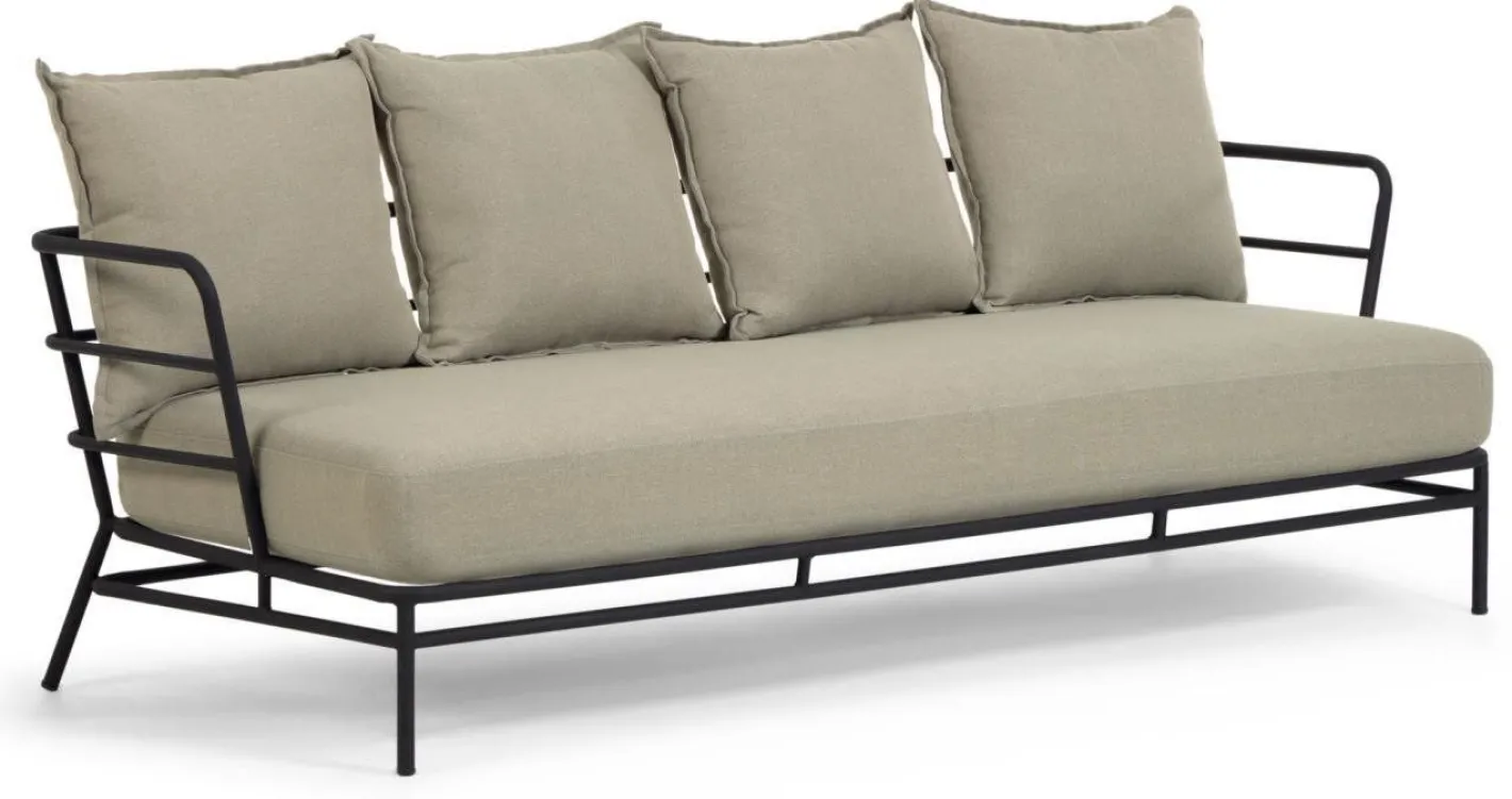 Sale Kave Home Mareluz Tuinbank Zwart