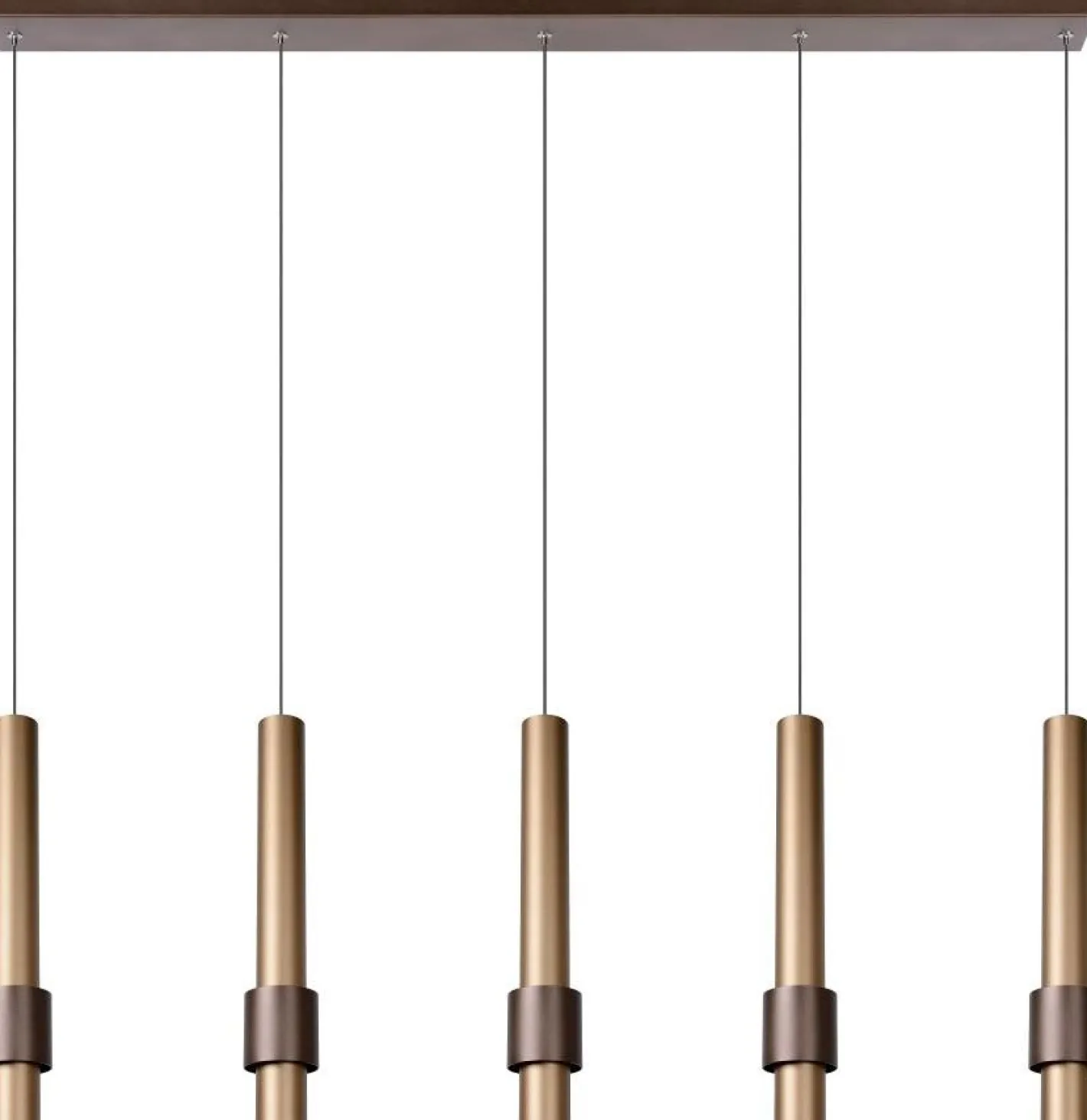 Online Lucide Margary Koffie Hanglamp Koffie, Goud