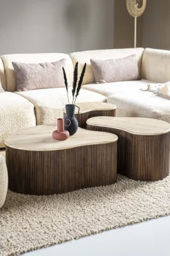 Best Eleonora Mari Salontafel Beige, Bruin