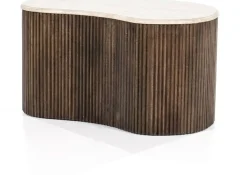 Best Eleonora Mari Salontafel Beige, Bruin