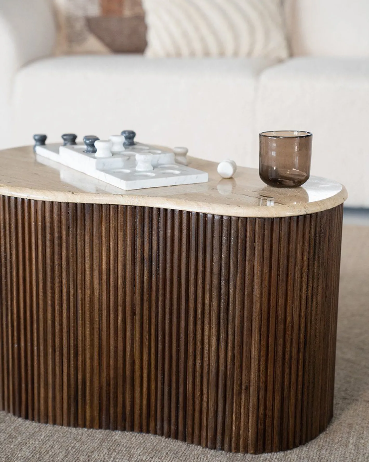 Best Eleonora Mari Salontafel Beige, Bruin
