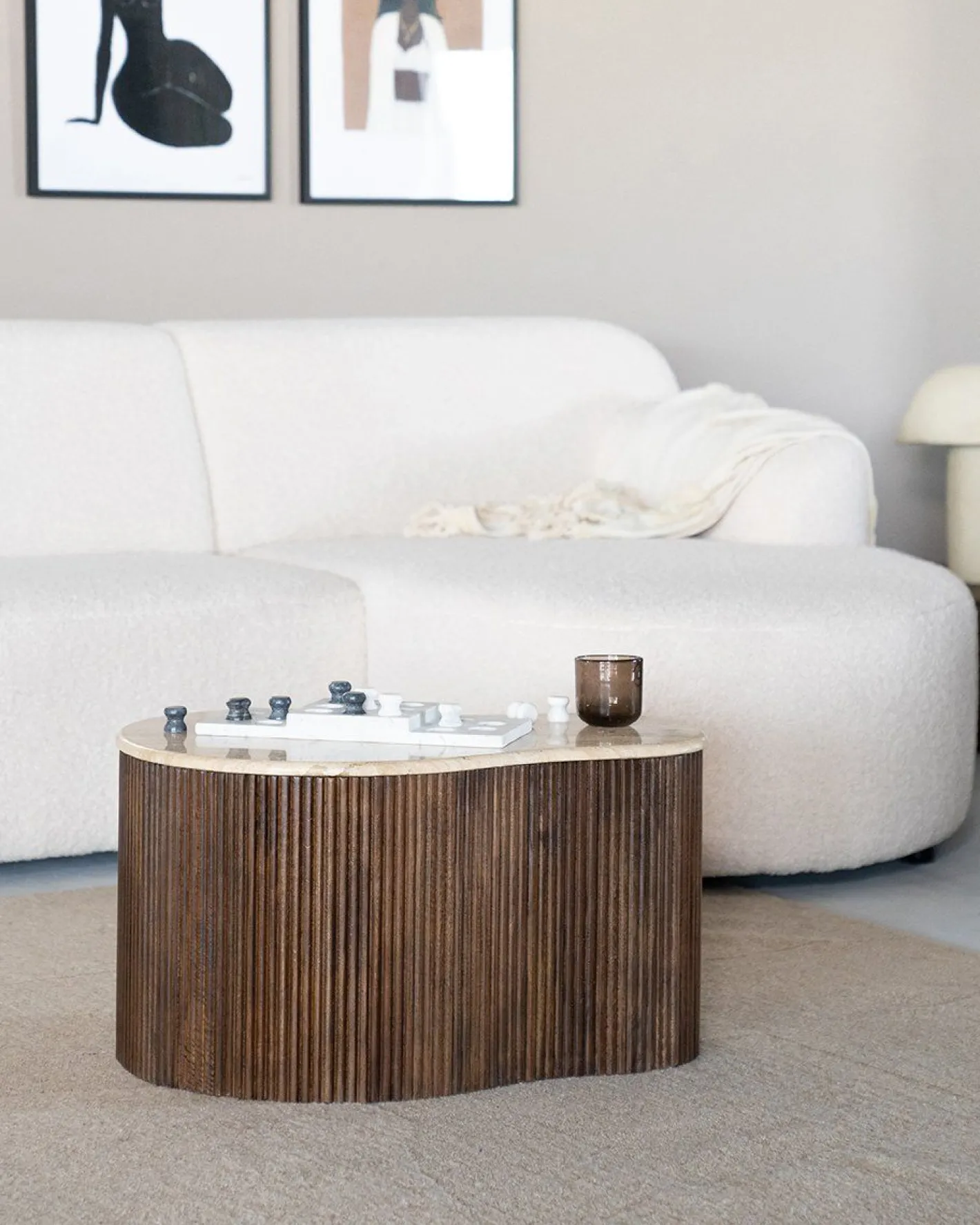 Best Eleonora Mari Salontafel Beige, Bruin