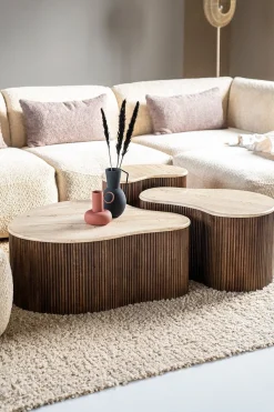 Best Eleonora Mari Salontafel Beige, Bruin