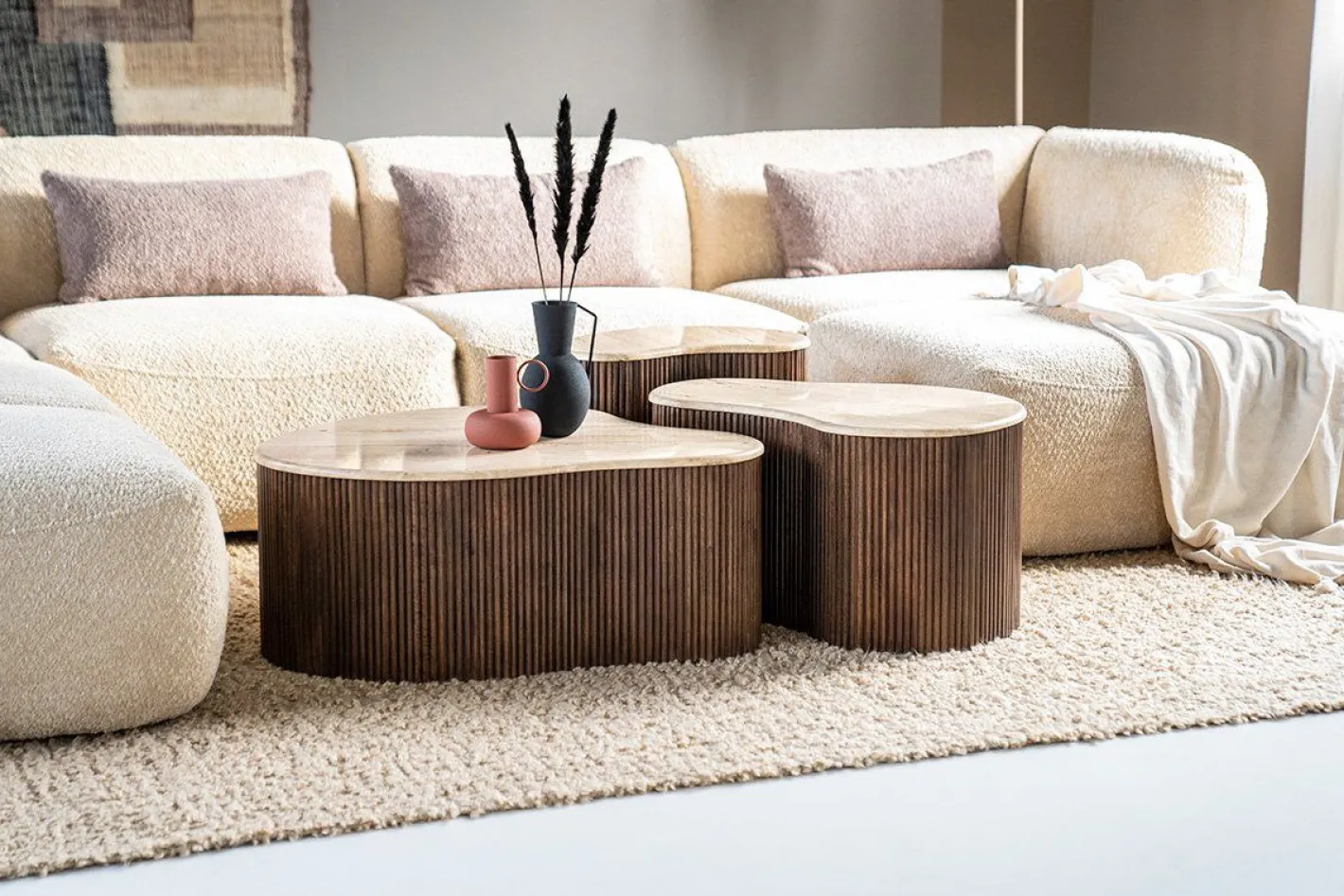 Best Eleonora Mari Salontafel Beige, Bruin